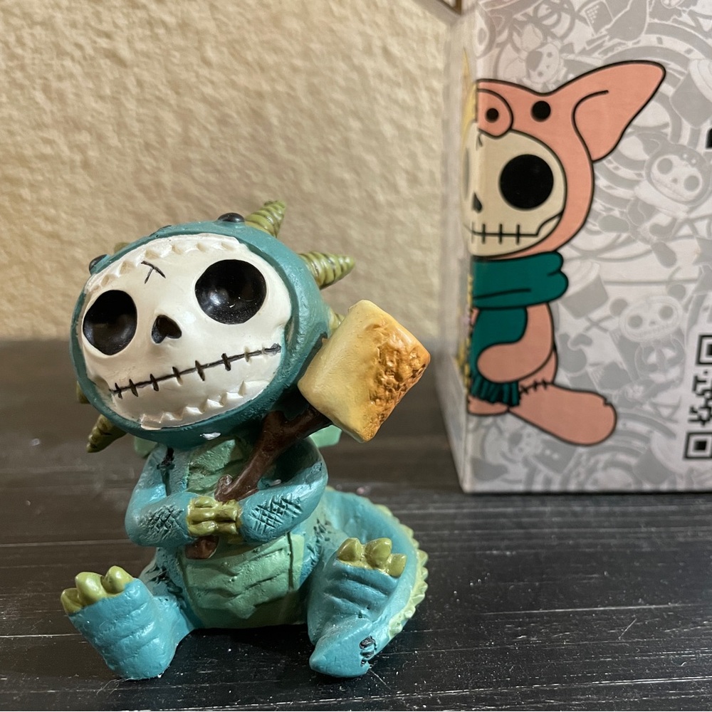 Furrybones Scorchie figurine.